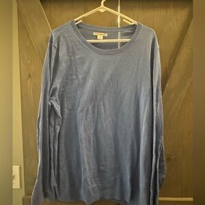 Lightweight, light blue sweater